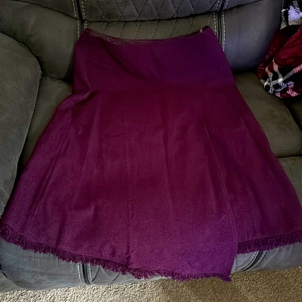 Dialogue Pink Skirt Women's Size 16- asymmetrical